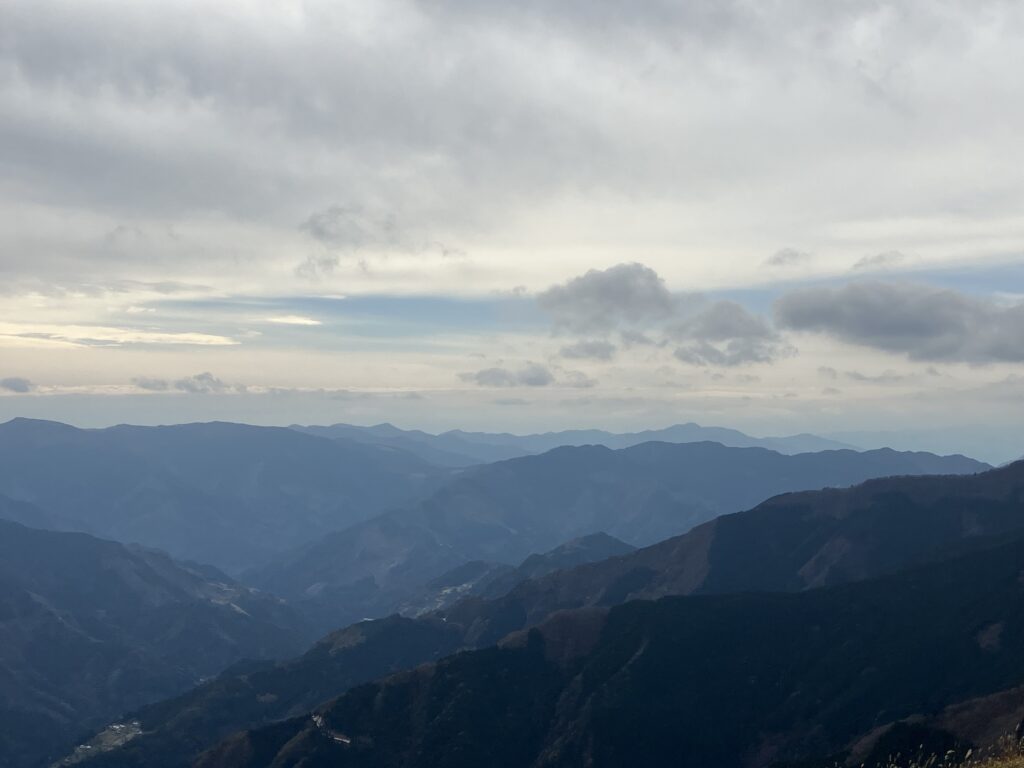 祖谷の山々