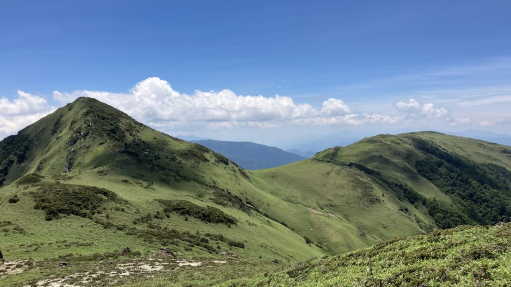 山の写真