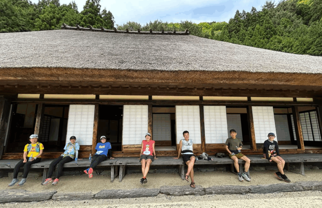 武家屋敷での様子